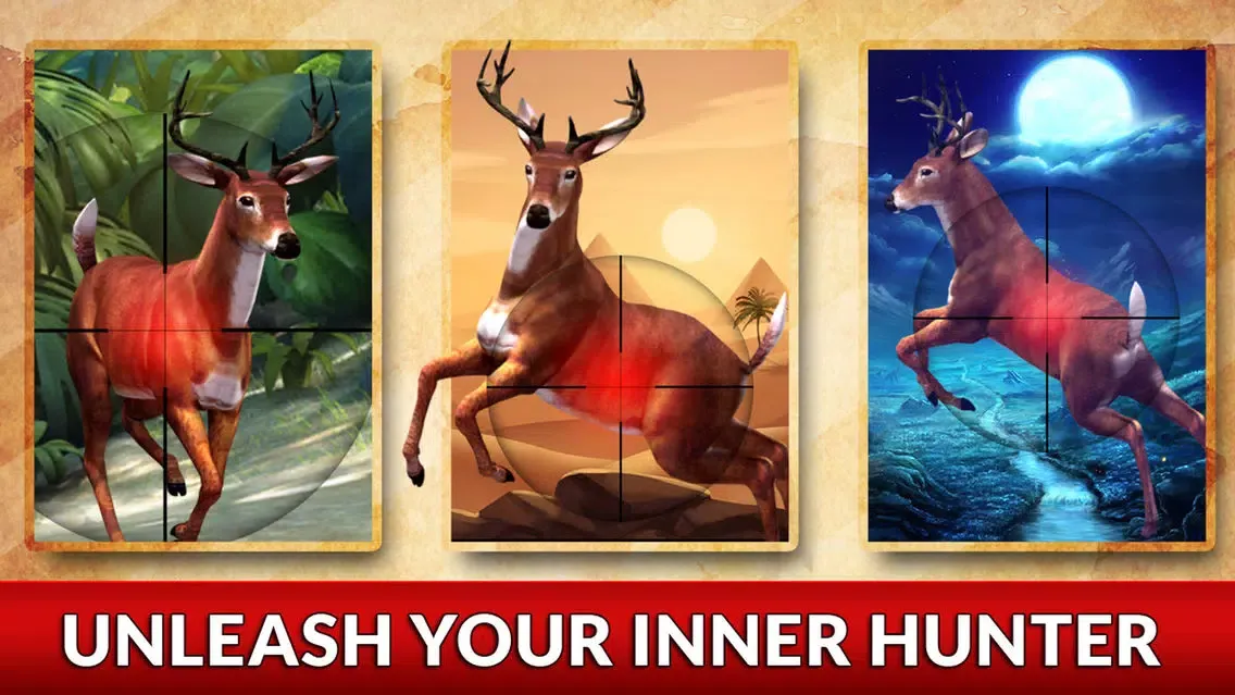 ภาพหน้าจอของ 3D Safari Deer Hunting Attack Wild Animal in Amazon Forest