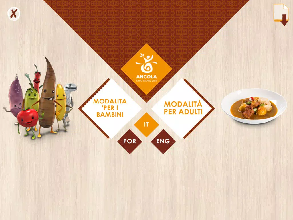 AngoFood iPad  Screenshots