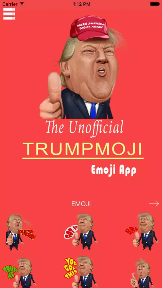 تصاویر Trump Emoji