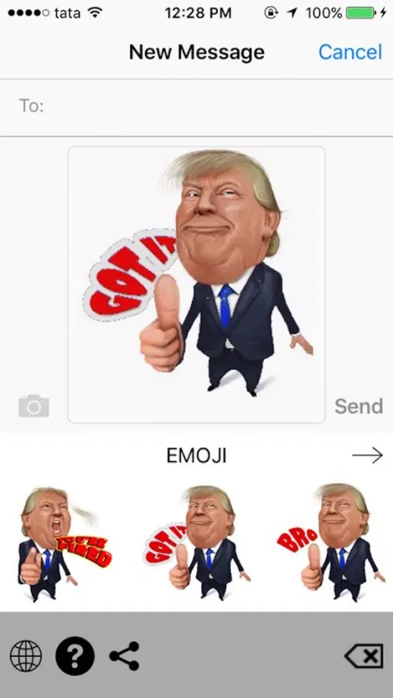 تصاویر Trump Emoji