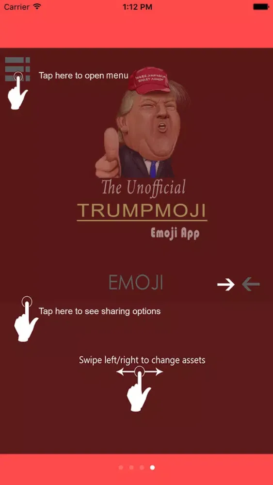 تصاویر Trump Emoji