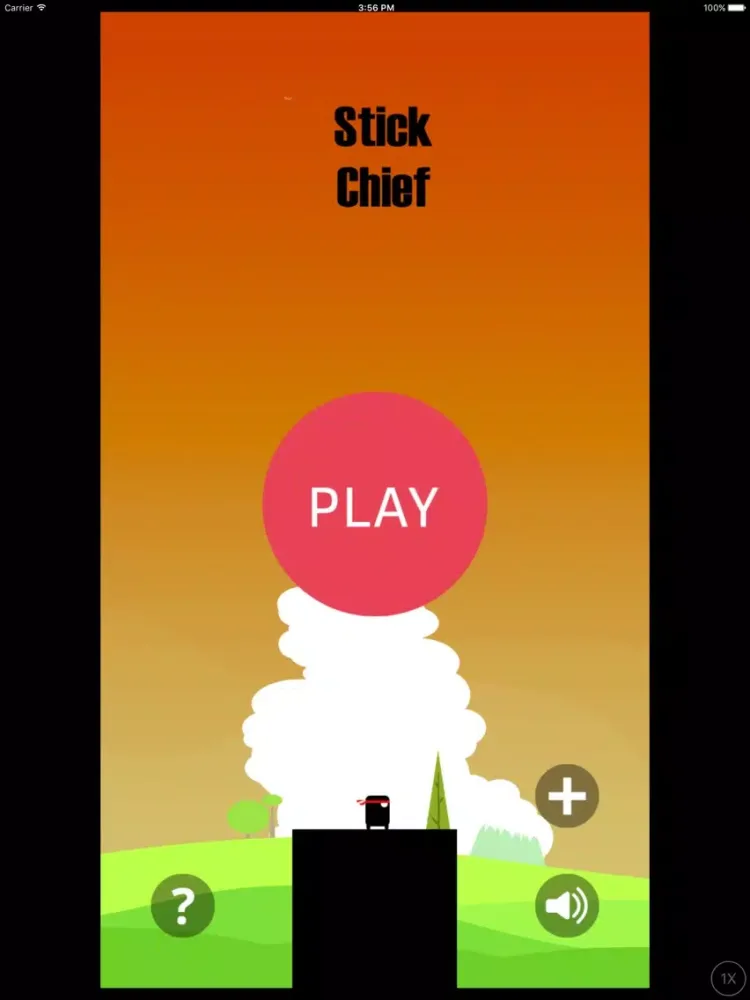 Tangkapan skrin Stick Chief iPad 