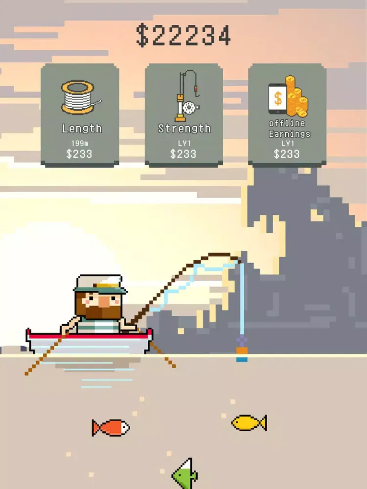 Tangkapan layar Idle Fish : Fishing Tycoon iPad 