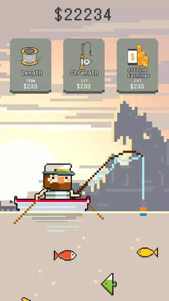 Tangkapan layar Idle Fish : Fishing Tycoon