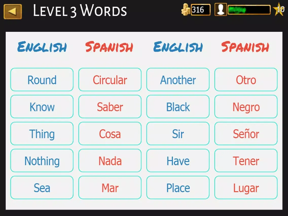 Zrzuty ekranu LanguageRPG iPad 
