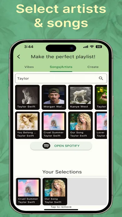 Capturas de pantalla de Rhythmix - Playlist Maker