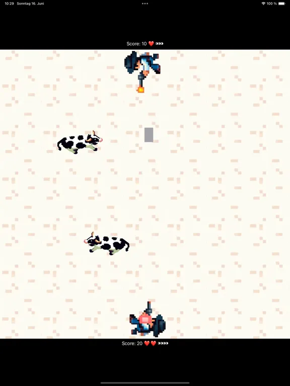 Скриншоты 1-2 Player Cowboy Duel iPad 
