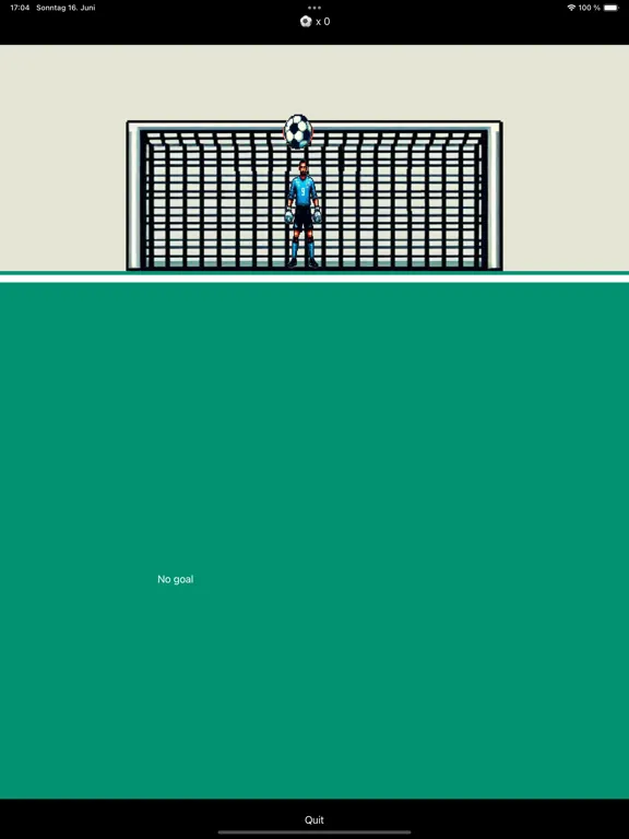 ภาพหน้าจอของ Football Goal Keeper Fantastic iPad 