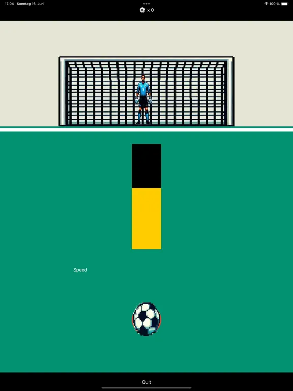 ภาพหน้าจอของ Football Goal Keeper Fantastic iPad 