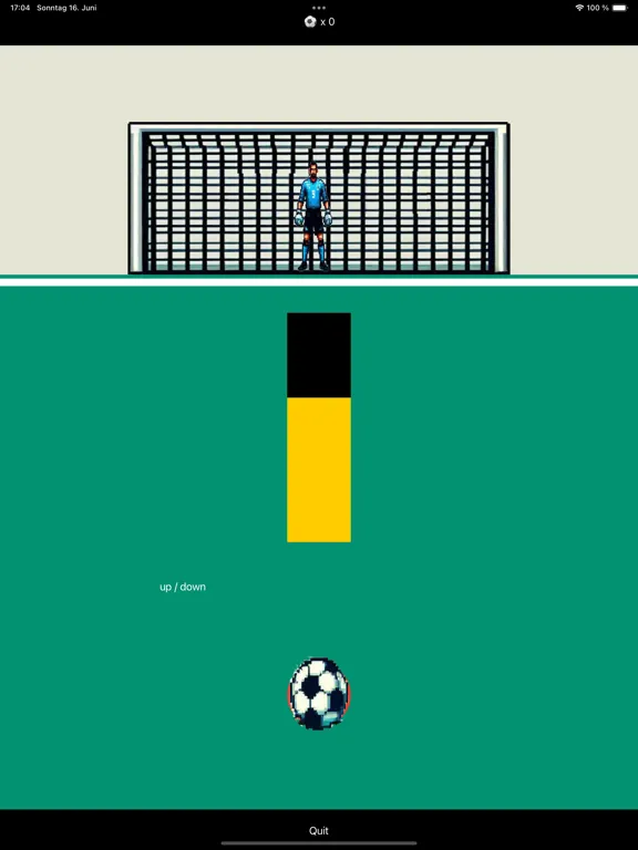 ภาพหน้าจอของ Football Goal Keeper Fantastic iPad 