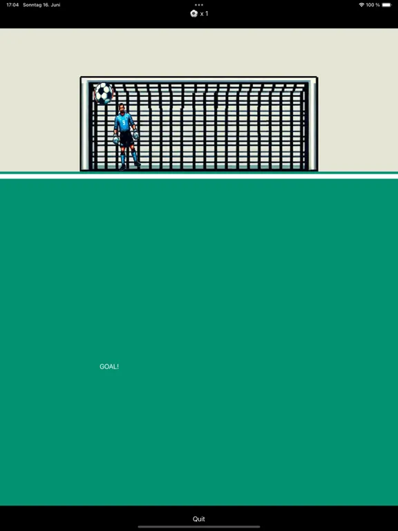 ภาพหน้าจอของ Football Goal Keeper Fantastic iPad 