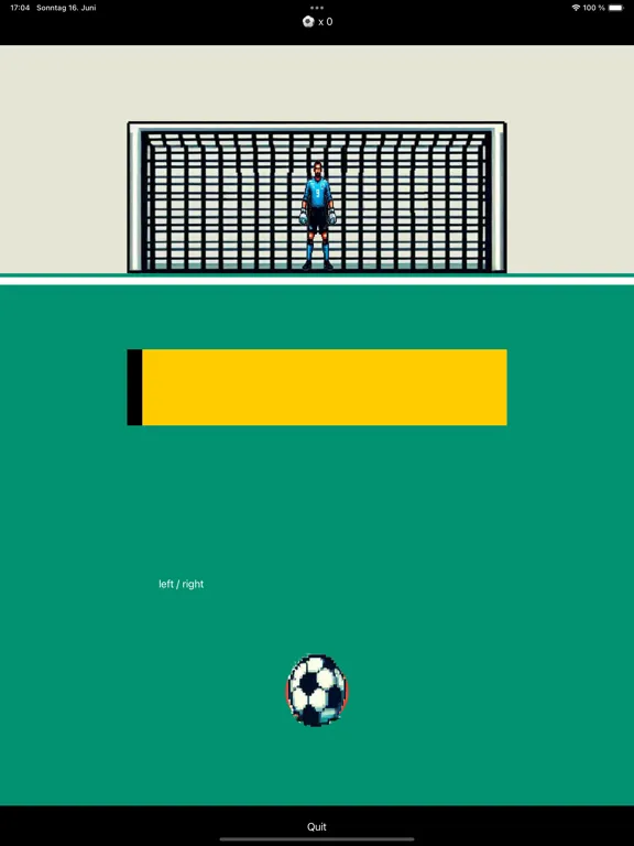 ภาพหน้าจอของ Football Goal Keeper Fantastic iPad 