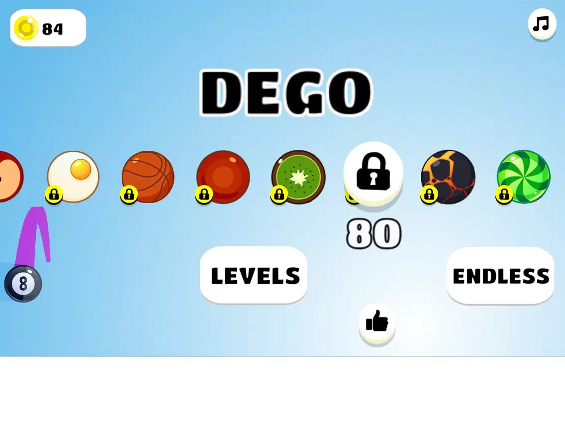 Скриншоты Dego Ball iPad 