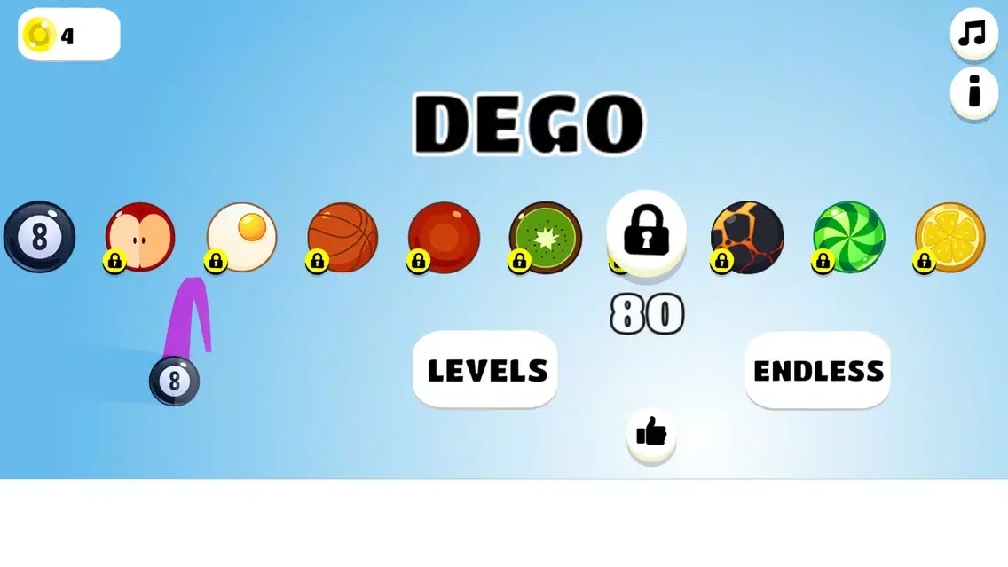 Скриншоты Dego Ball