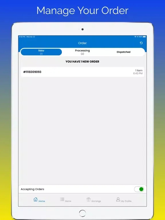 Dego Merchant iPad 应用截图
