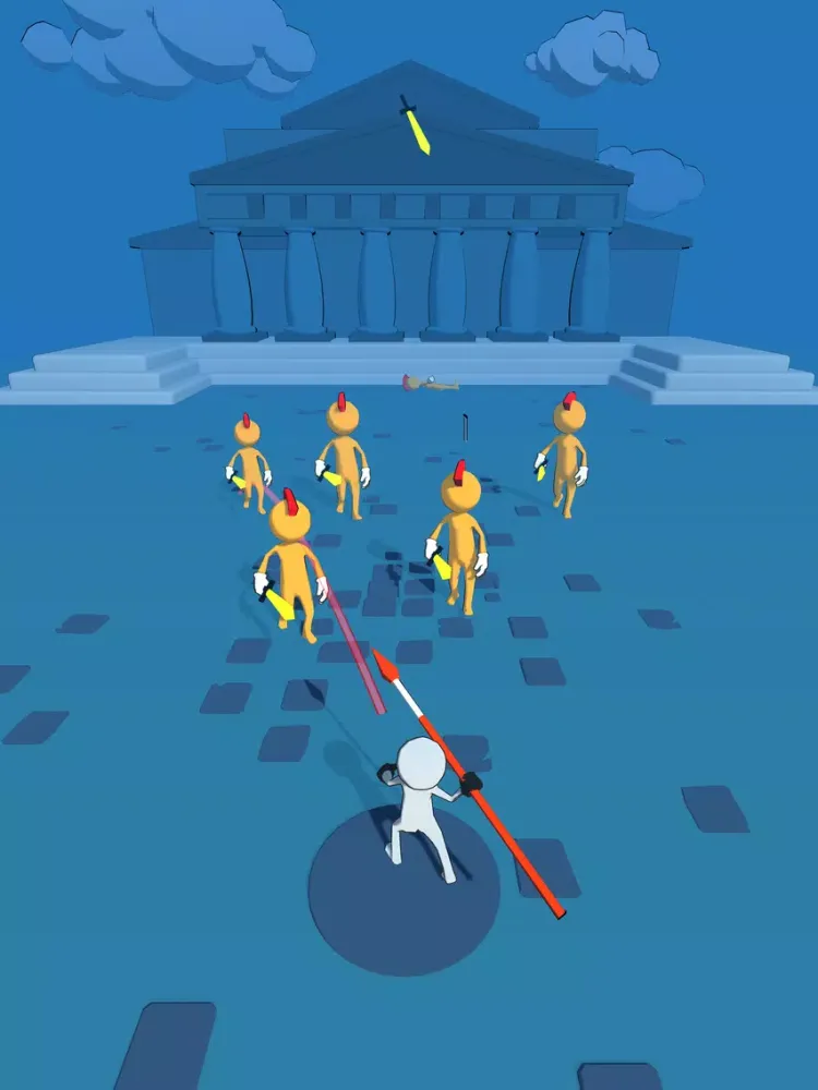 Capturas de pantalla de Stickman Spear iPad 