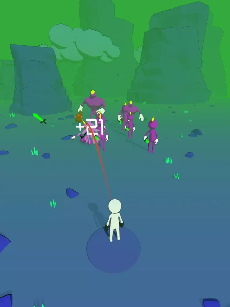 Capturas de pantalla de Stickman Spear iPad 