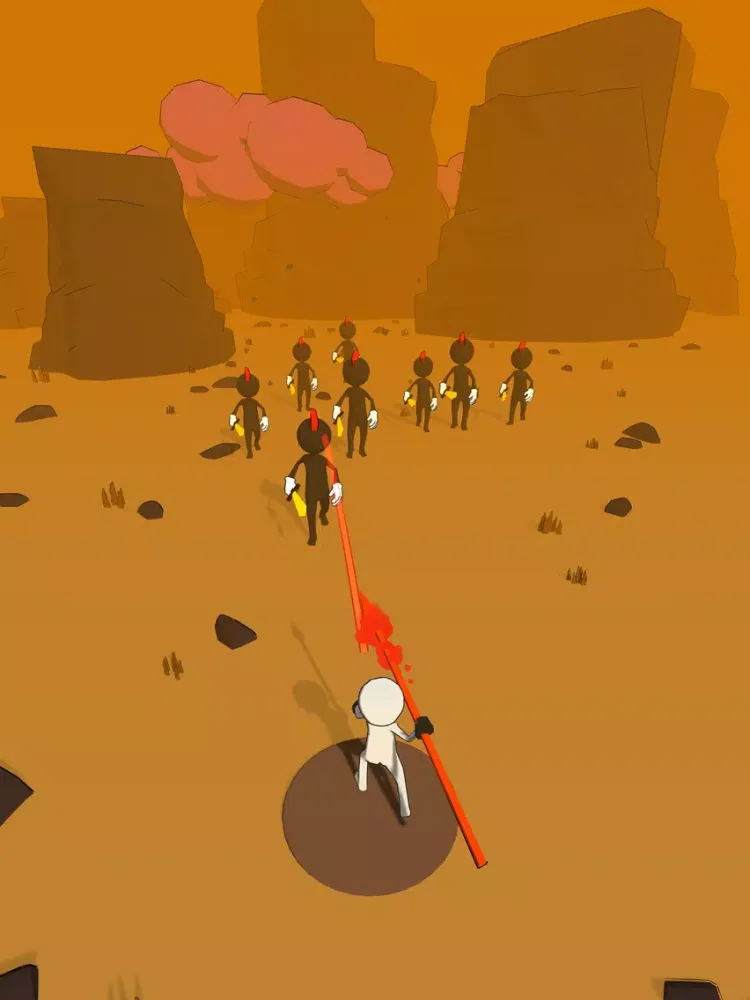 Capturas de pantalla de Stickman Spear iPad 