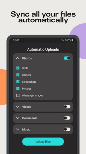 Degoo: 20 GB Cloud Storage سکرین شاٹس