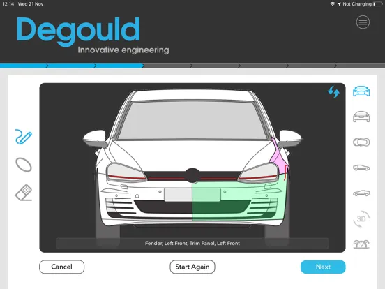 Скриншоты Degould DVM iPad 