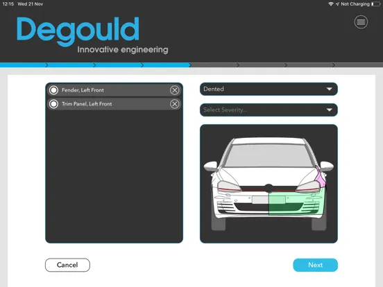 Скриншоты Degould DVM iPad 