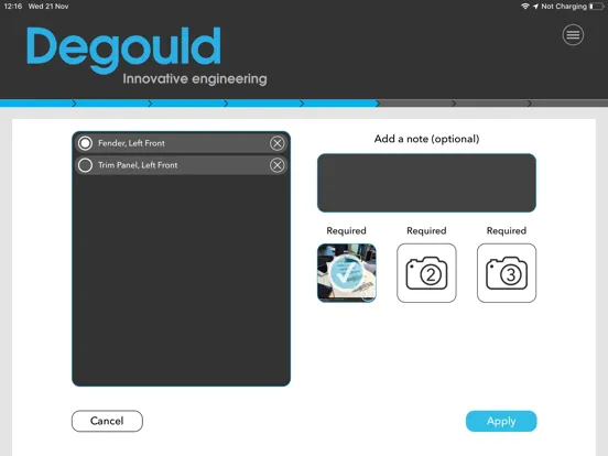 Скриншоты Degould DVM iPad 
