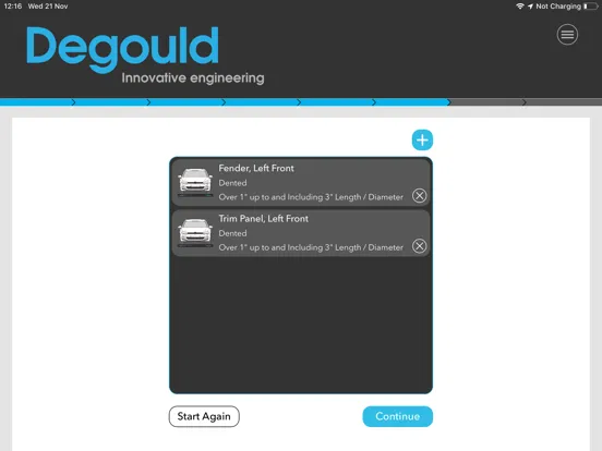 Скриншоты Degould DVM iPad 
