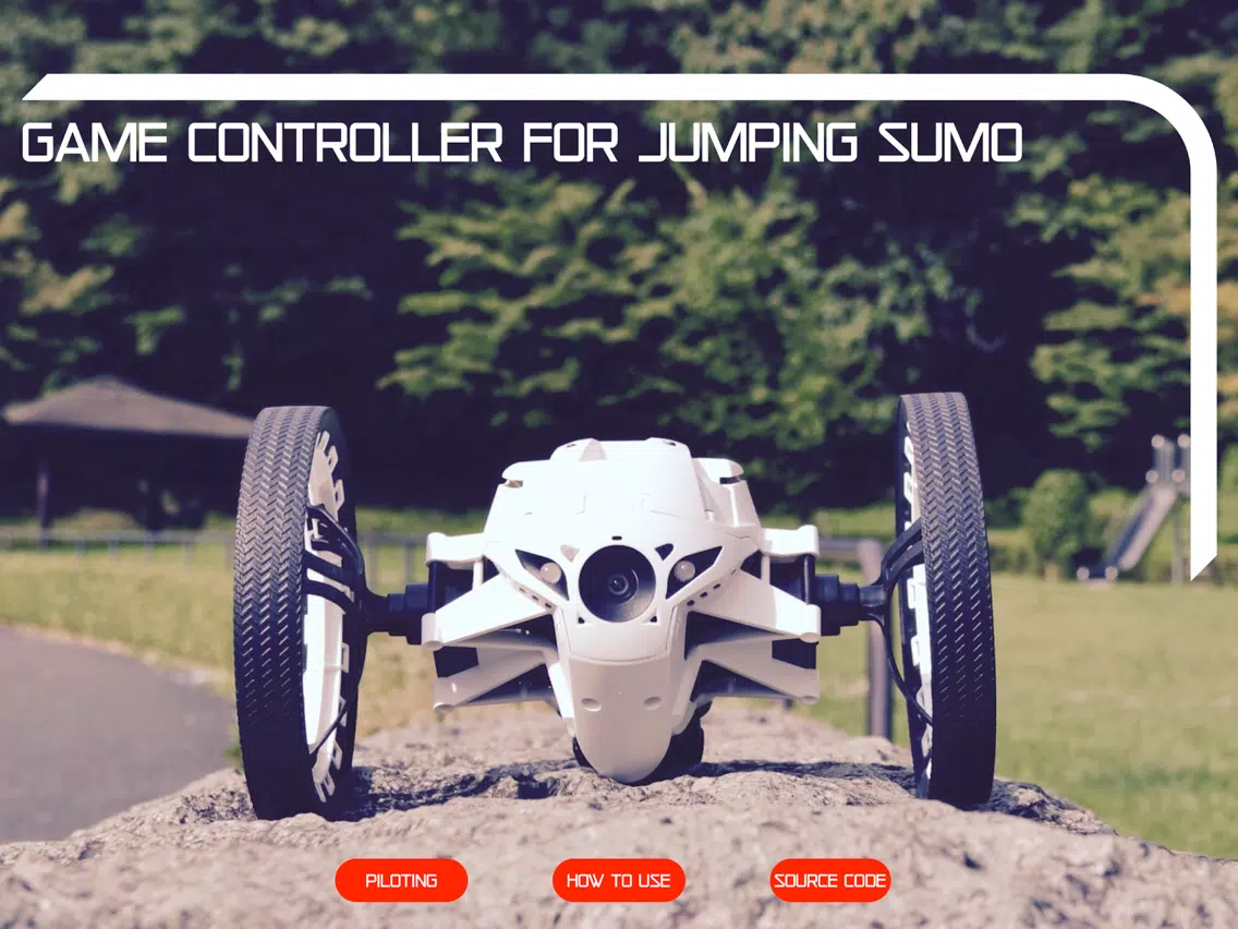 Game Controller Jumping Sumo iPad 应用截图