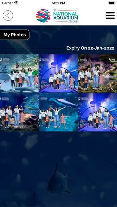 Captures d'écran de National Aquarium Abu Dhabi