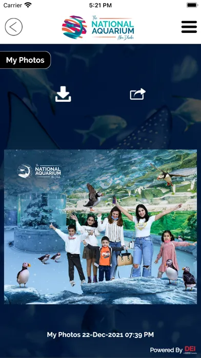 Captures d'écran de National Aquarium Abu Dhabi