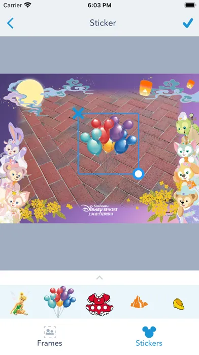 Tangkapan skrin Disney PhotoPass