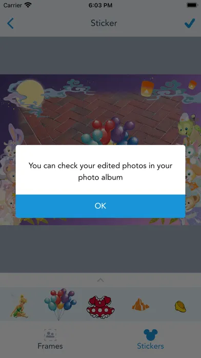 Tangkapan skrin Disney PhotoPass