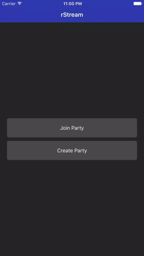 Tangkapan skrin rStream Mobile Jukebox