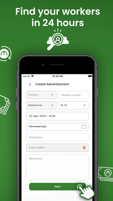 Rayza: Find job & daily jobs Screenshots
