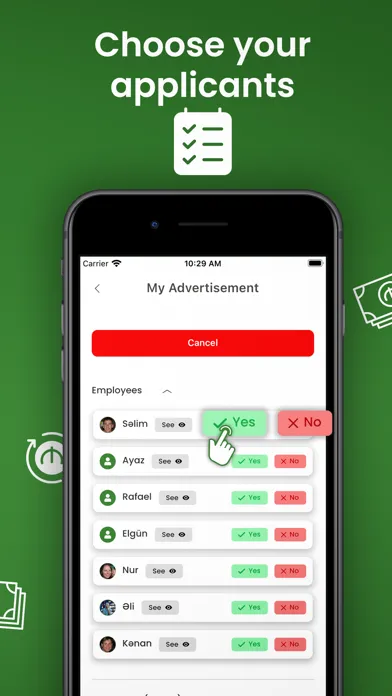 Rayza: Find job & daily jobs Screenshots