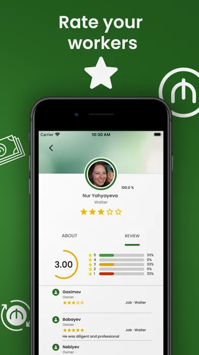 Rayza: Find job & daily jobs Screenshots