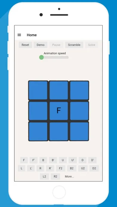 Rubiks Cube Solver App Screenshots