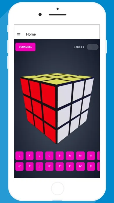 Rubiks Cube Solver App Screenshots