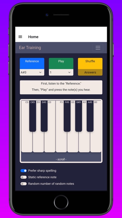 Zrzuty ekranu Ear Training - Music Skills