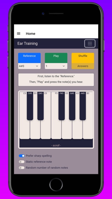 Zrzuty ekranu Ear Training - Music Skills