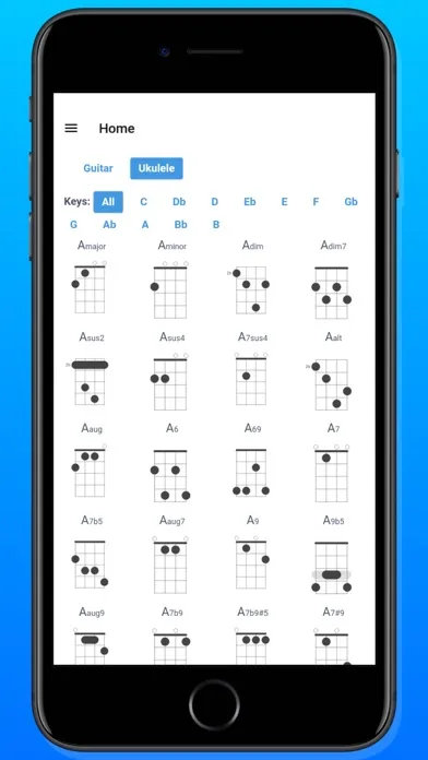 Guitar Chords: Chord Library Screenshots