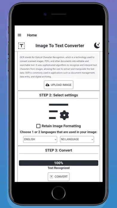 Zrzuty ekranu Text Scanner: Image to Text