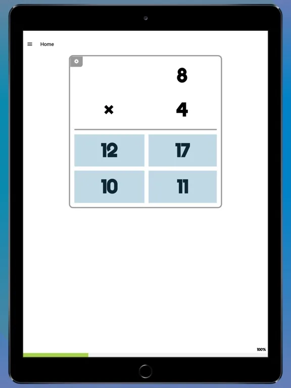 Tangkapan skrin Math Flash Cards+- iPad 