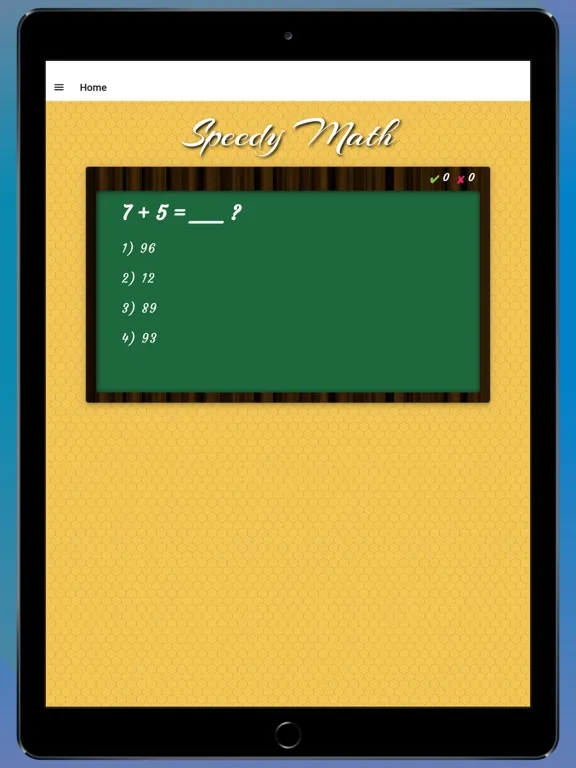 Tangkapan skrin Math Flash Cards+- iPad 