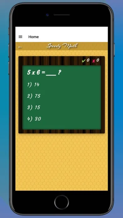 Tangkapan skrin Math Flash Cards+-