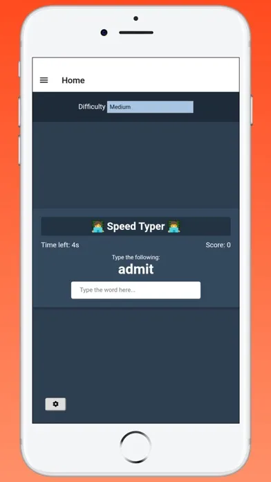 Captures d'écran de Speed Typer App