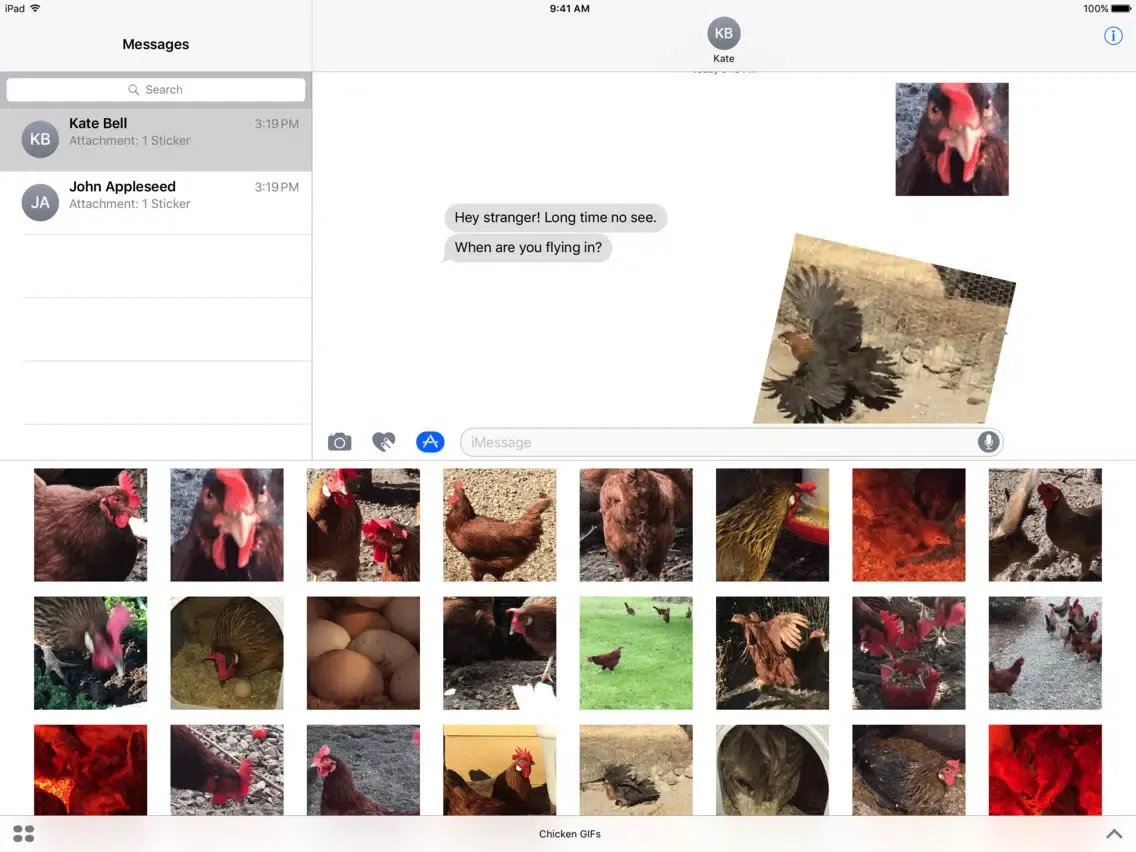 صور Chicken GIFs iPad 