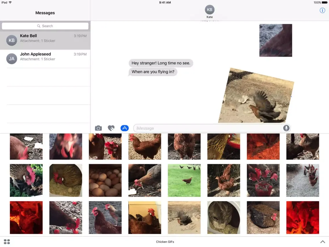 صور Chicken GIFs iPad 