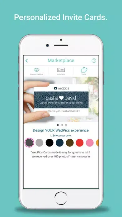 WedPics - Wedding Photo App Screenshots