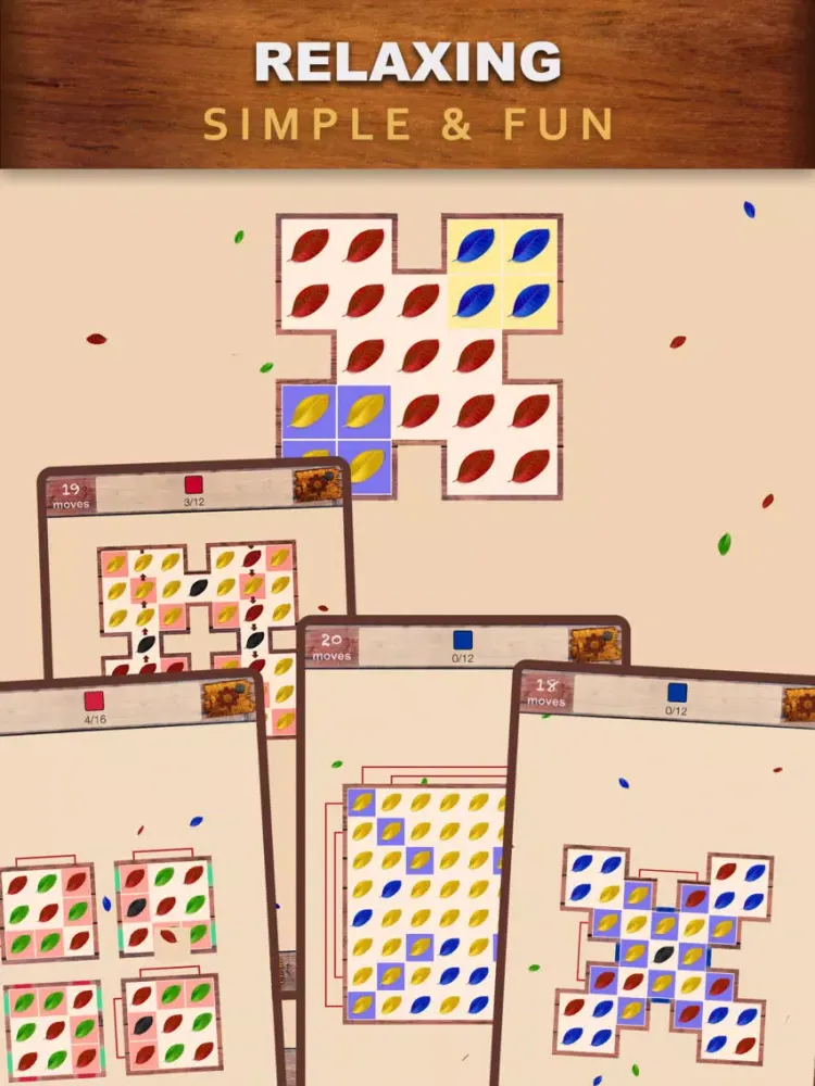 Leaves - Puzzle Game iPad  Screenshots